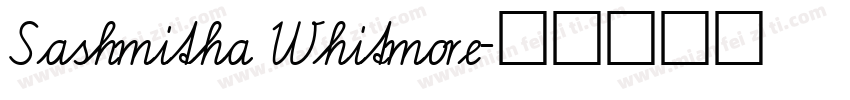 Sashmitha Whitmore字体转换